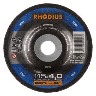 RHODIUS RS2 Schruppscheibe 115×4.0x22.23mm Stahl