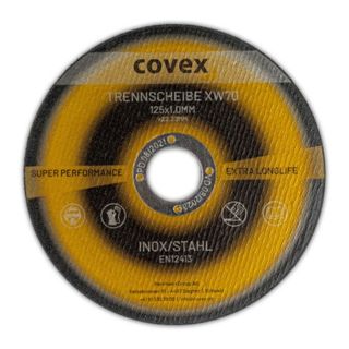 covex Trennscheibe für INOX/Stahl 125x1.0x22.23mm (50 Stück)