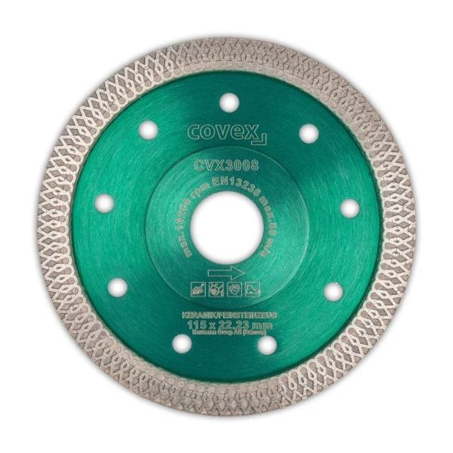 covex Turbo Keramik Scheibe grün 115mm x 22.23mm