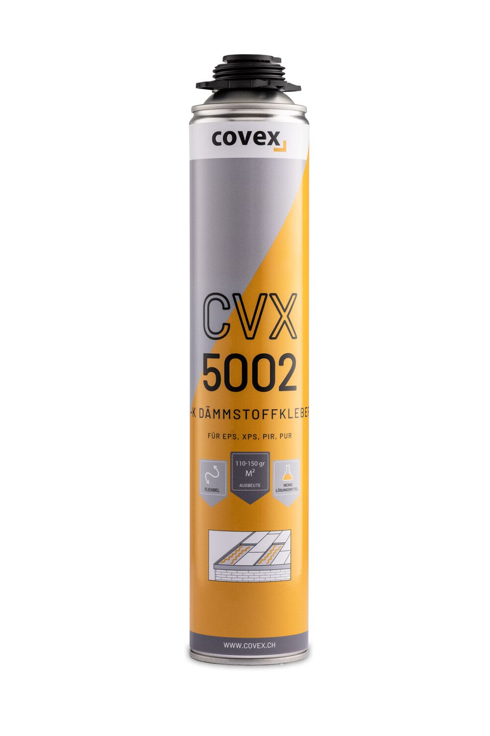 COVEX 1-K Dämmstoffplattenkleber für XPS EPS PIR PUR 750ml