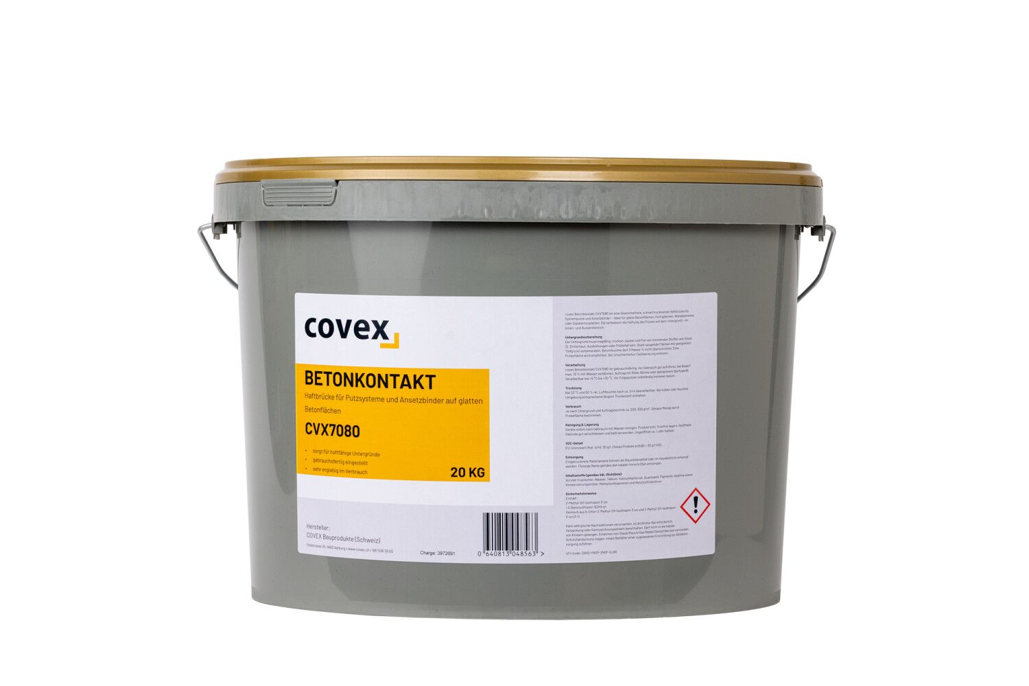 COVEX Haftbrücke Betonkontakt rot 20KG
