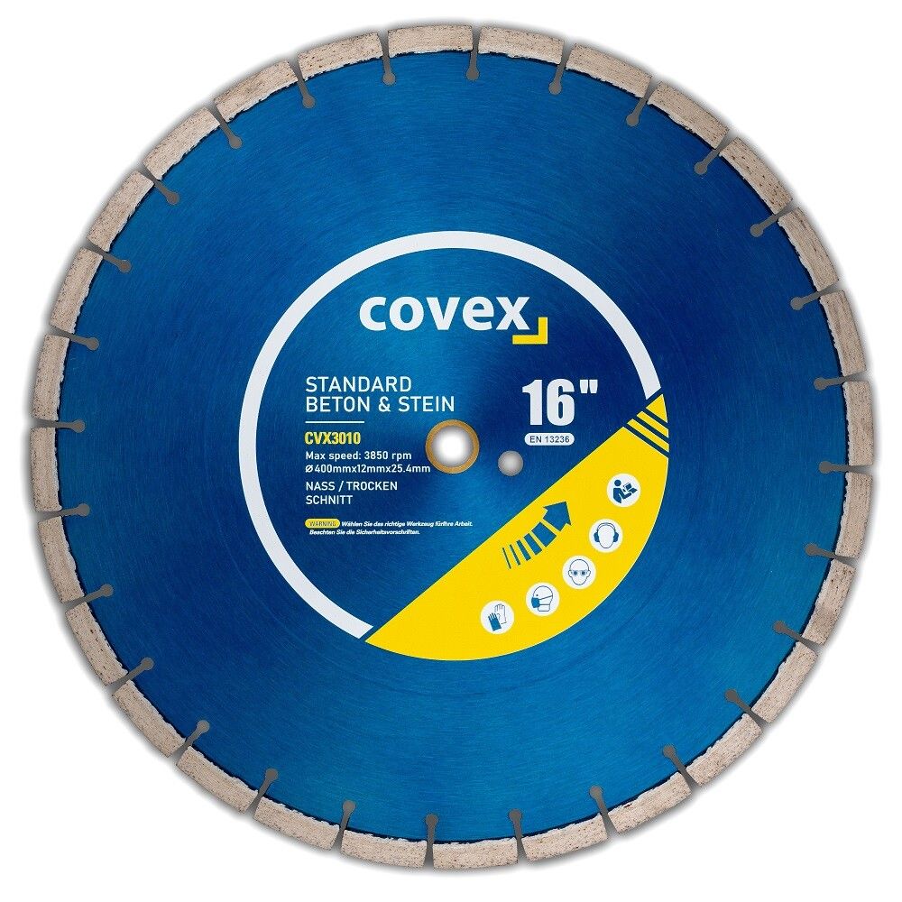 COVEX Premium Diamant-Trennscheibe 400mm x 12mm x 20/25.4mm