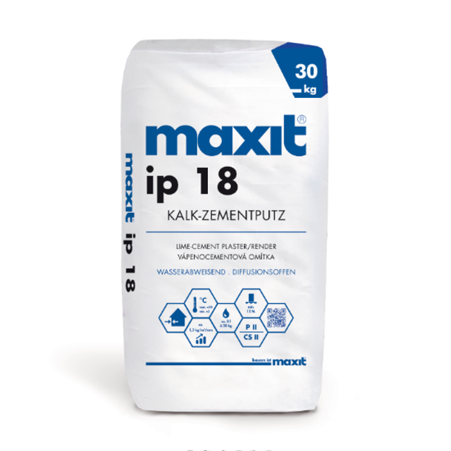 MAXIT ip18 Kalk- Zementputz 30KG