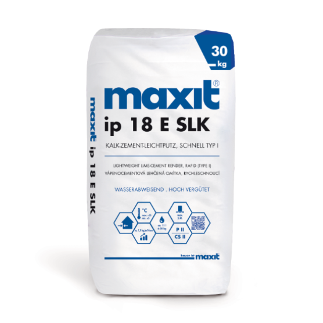 MAXIT ip18E SLK schnell, Kalk- Zementputz 30KG