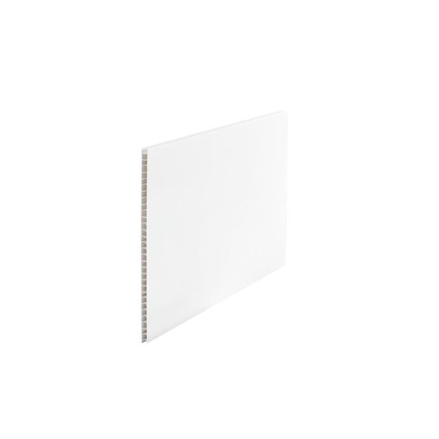 PP-Bauwandplatten X-FORM 10mm weiss, 210x240cm