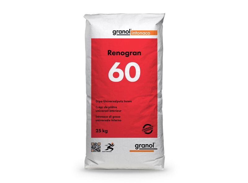 RENOGRAN 60 Gips- Universalputz 25KG