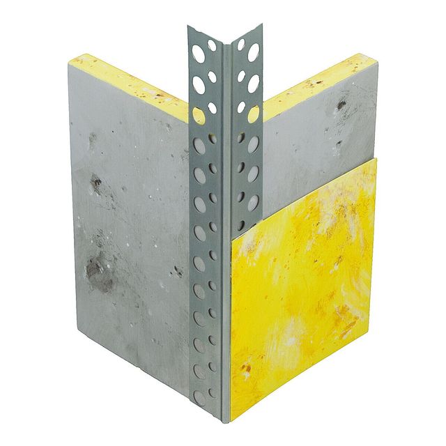 Stahl-Kantenschutzprofil 24x24mm verzinkt gepixelt 300cm