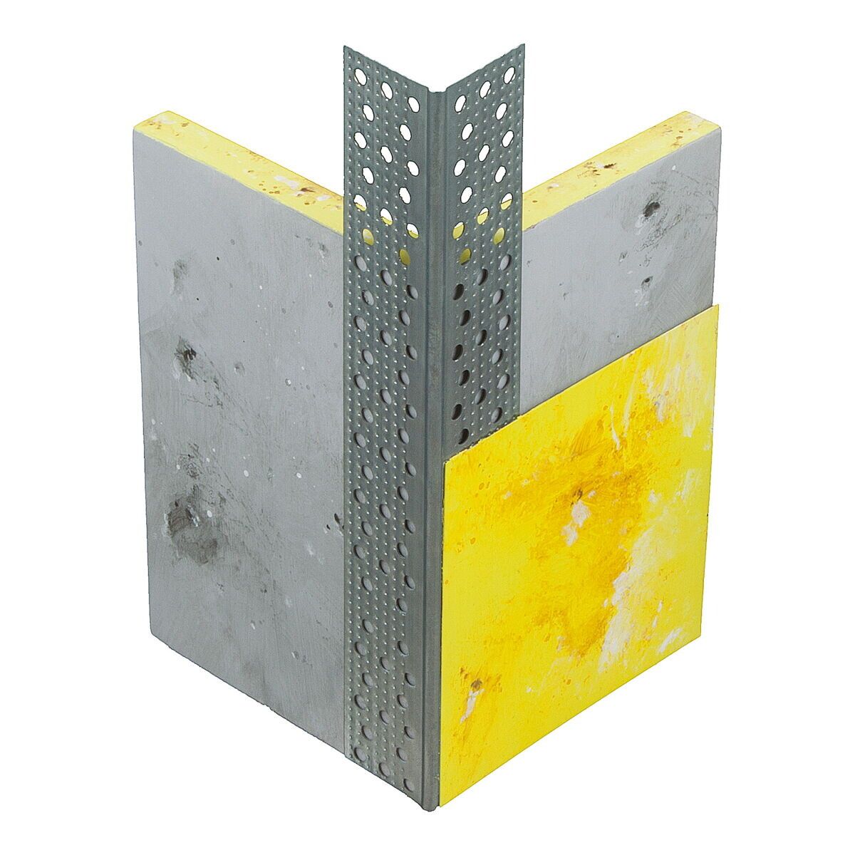 Stahl-Kantenschutzprofil 30x30mm verzinkt gepixelt 300cm