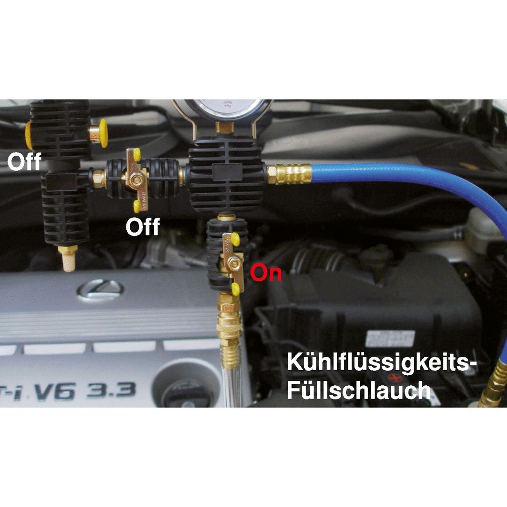 MASTER Kühlsystem-Diagnose-Service-Satz 25-tlg, Bild 5
