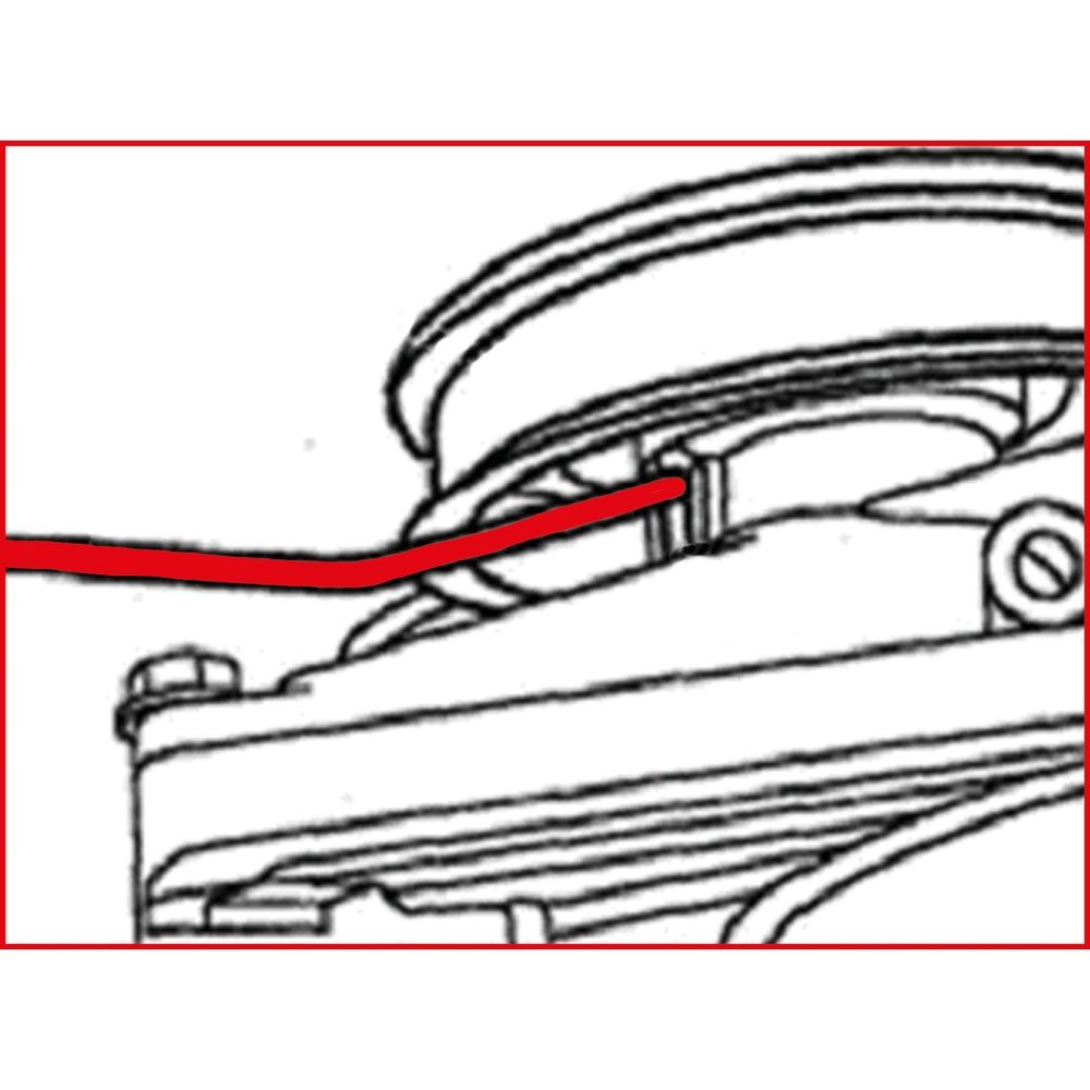 Lüfterkupplung-Gegenhalter für Mercedes, Bild 2
