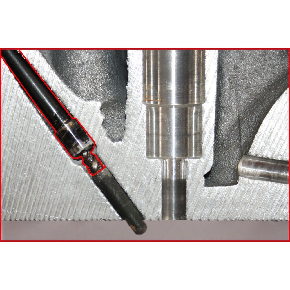 Universal Glühkerzenspitzen-Ausbohrsatz M8 x 1,0, Bild 5
