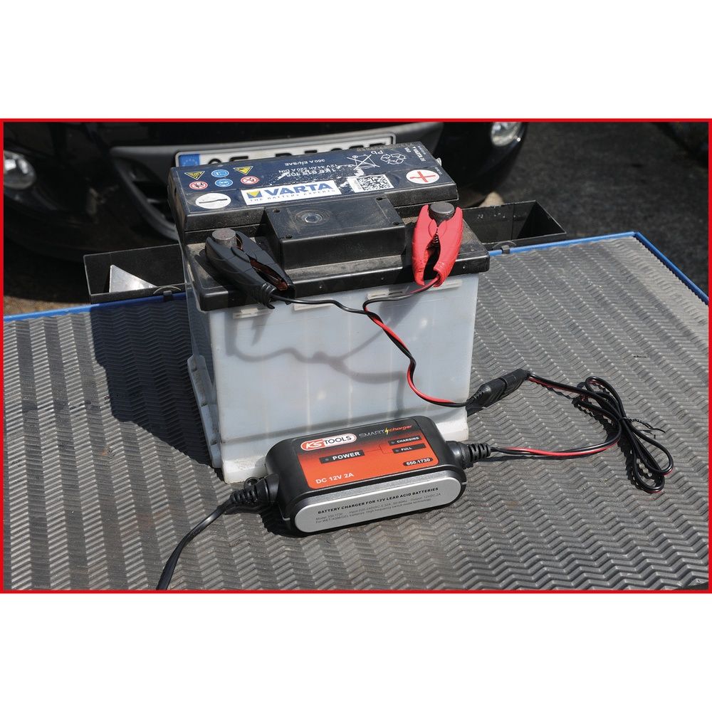 SMARTcharger Schnellkontaktkabel mit Krokodilpolklemmen, Bild 2