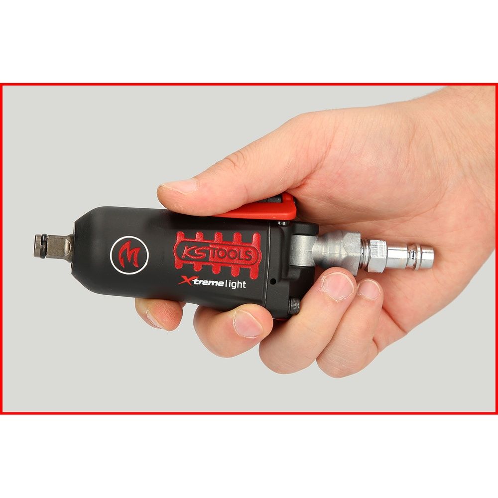 3/8" MONSTER Xtremelight Mini-Druckluft-Schlagschrauber mit Umschaltwippe 108Nm, Bild 5