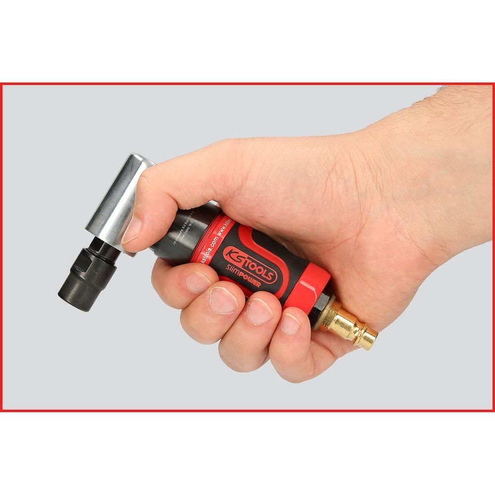 SlimPOWER Mini-Druckluft-Winkelstabschleifer 19.000 U/min, Bild 6
