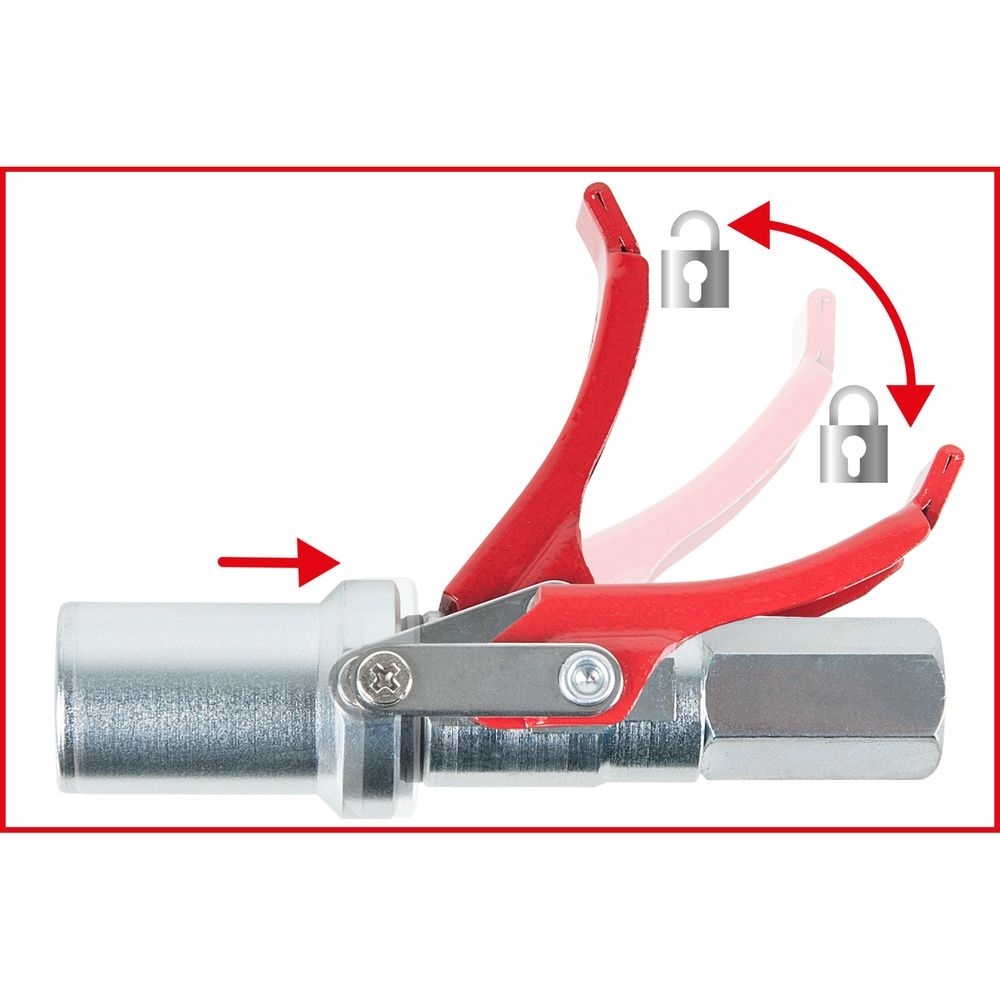 Quick-Lock Schnellkupplung für Fettpressen 1/8", Bild 5