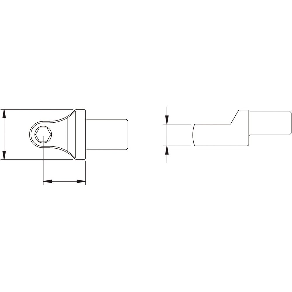 9x12mm Einsteck-Bithalter für Bits 1/4", Bild 5
