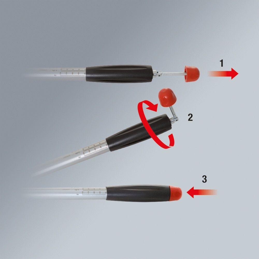 3/8" Kurzweg-Drehmomentschlüssel 12-68Nm, Bild 6