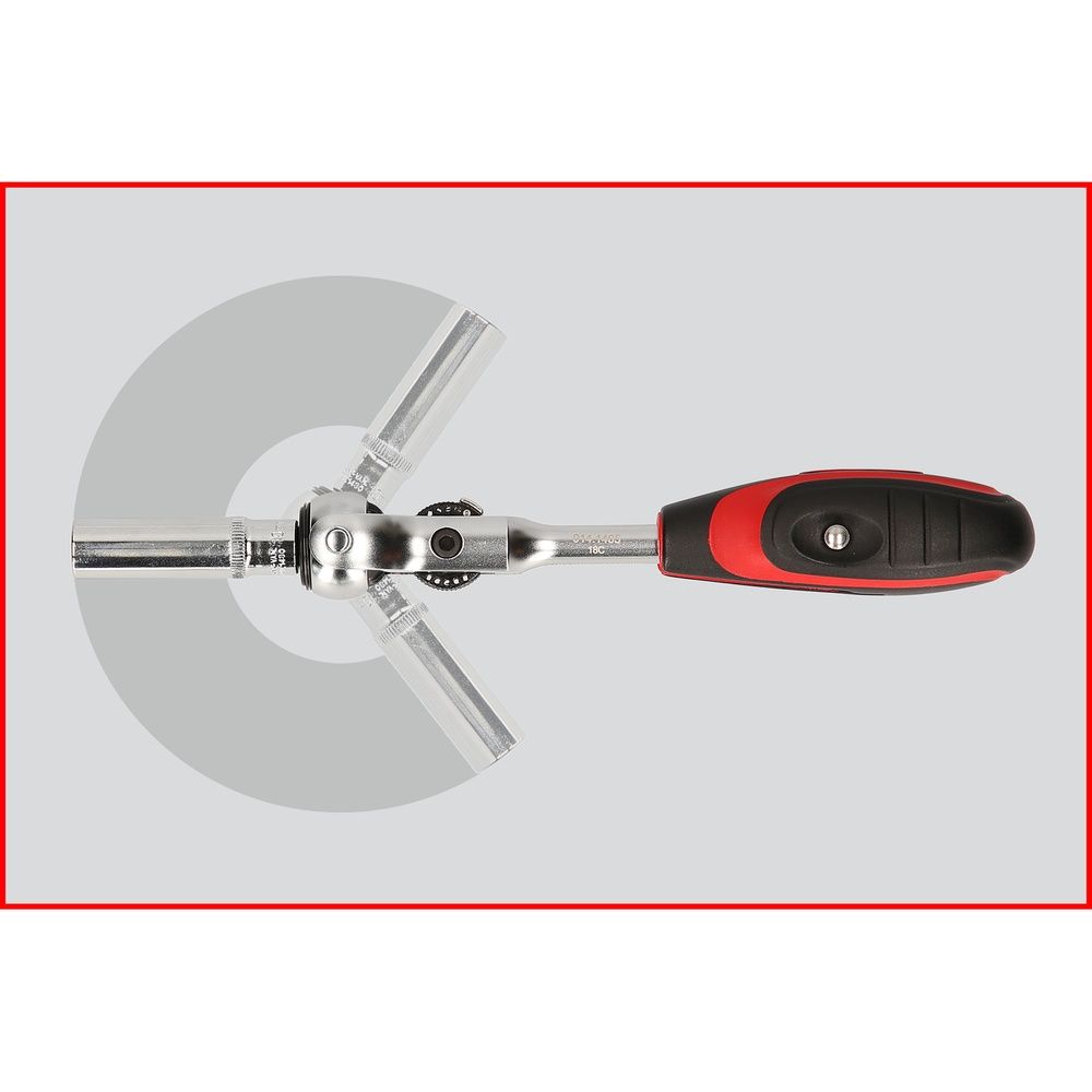 MODIFIX Mini-T-Griff-Schwenkkopf-Knarre 72 Zahn, Bild 9