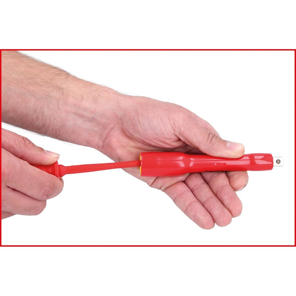 KS TOOLS Verlängerung mit Schutzisolierung 3/8 Zoll 75 bis 250 mm, Bild 4