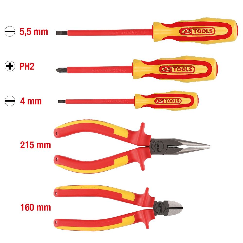 KS TOOLS ERGOTORQUE VDE Zangen-Sätze, Bild 2