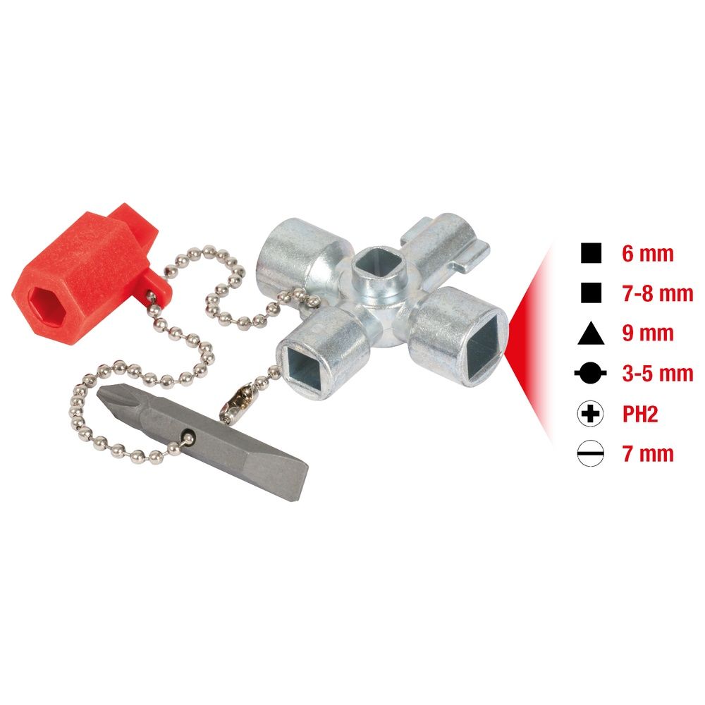 Mini-Schaltschrankschlüssel 42mm