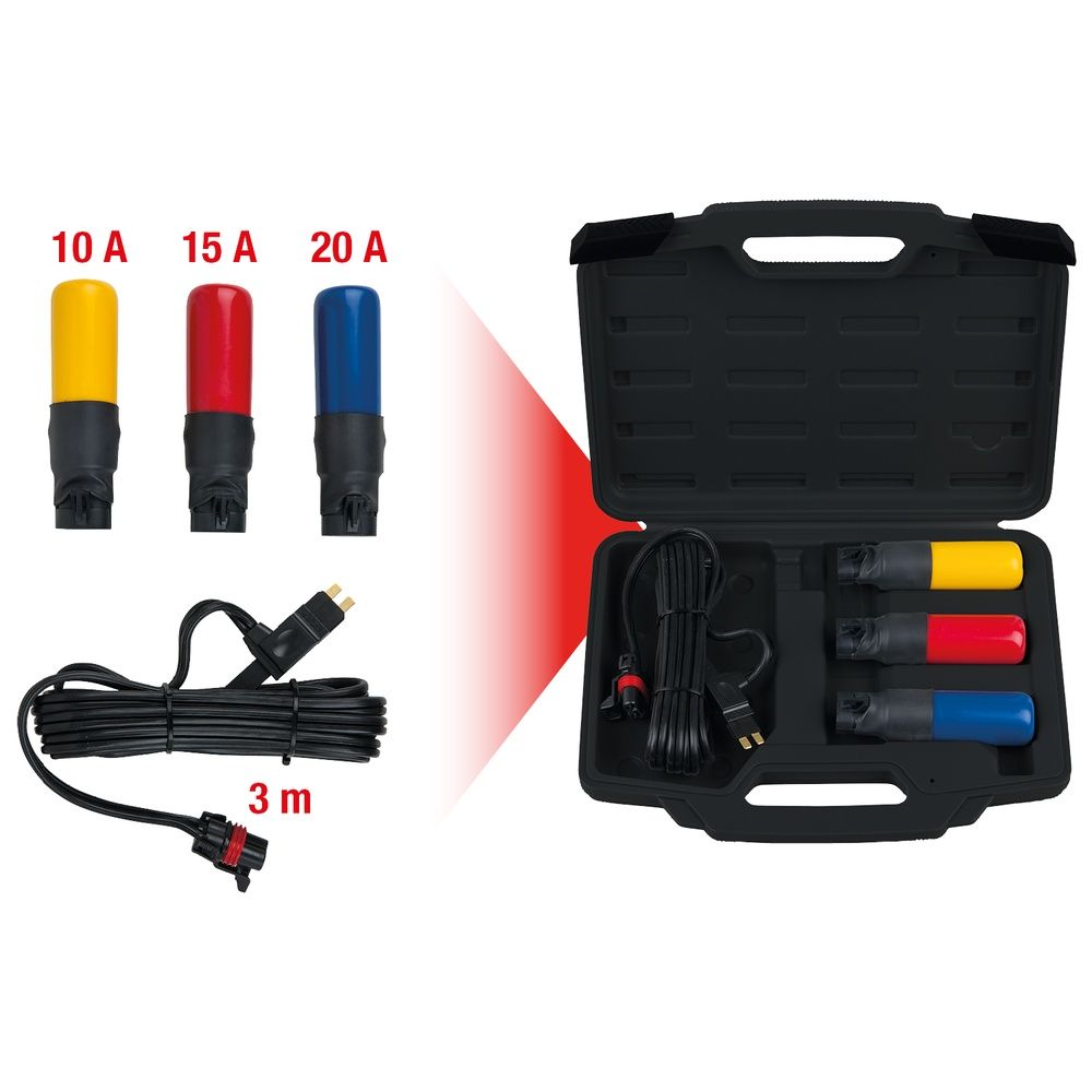 Sicherungsautomaten-Satz (10A – 15A – 20A) 4-tlg