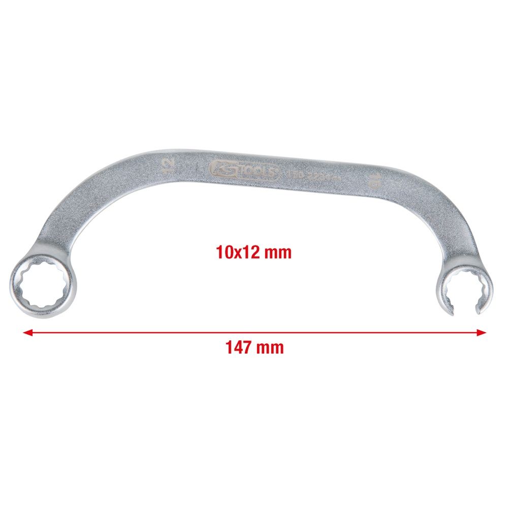 KS TOOLS Turbolader-Spezialschlüssel für VAG 10x12 mm