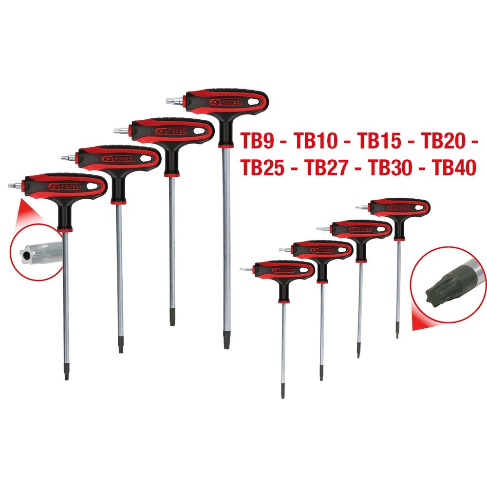 T-Griff-Torx-Winkelstiftschlüssel-Satz, Bild 5