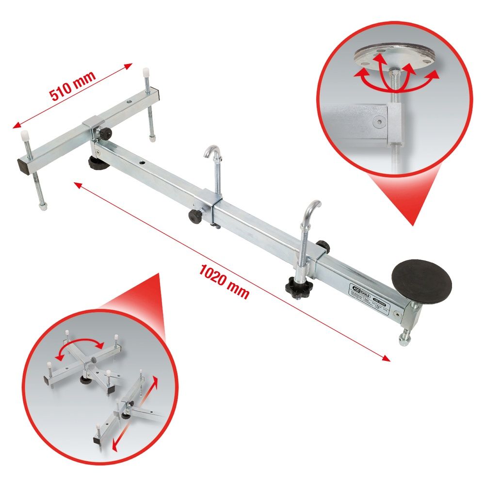 KS TOOLS Universal Abstützvorrichtungen