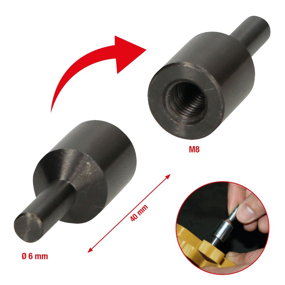 KS TOOLS Polierpad Lammfell