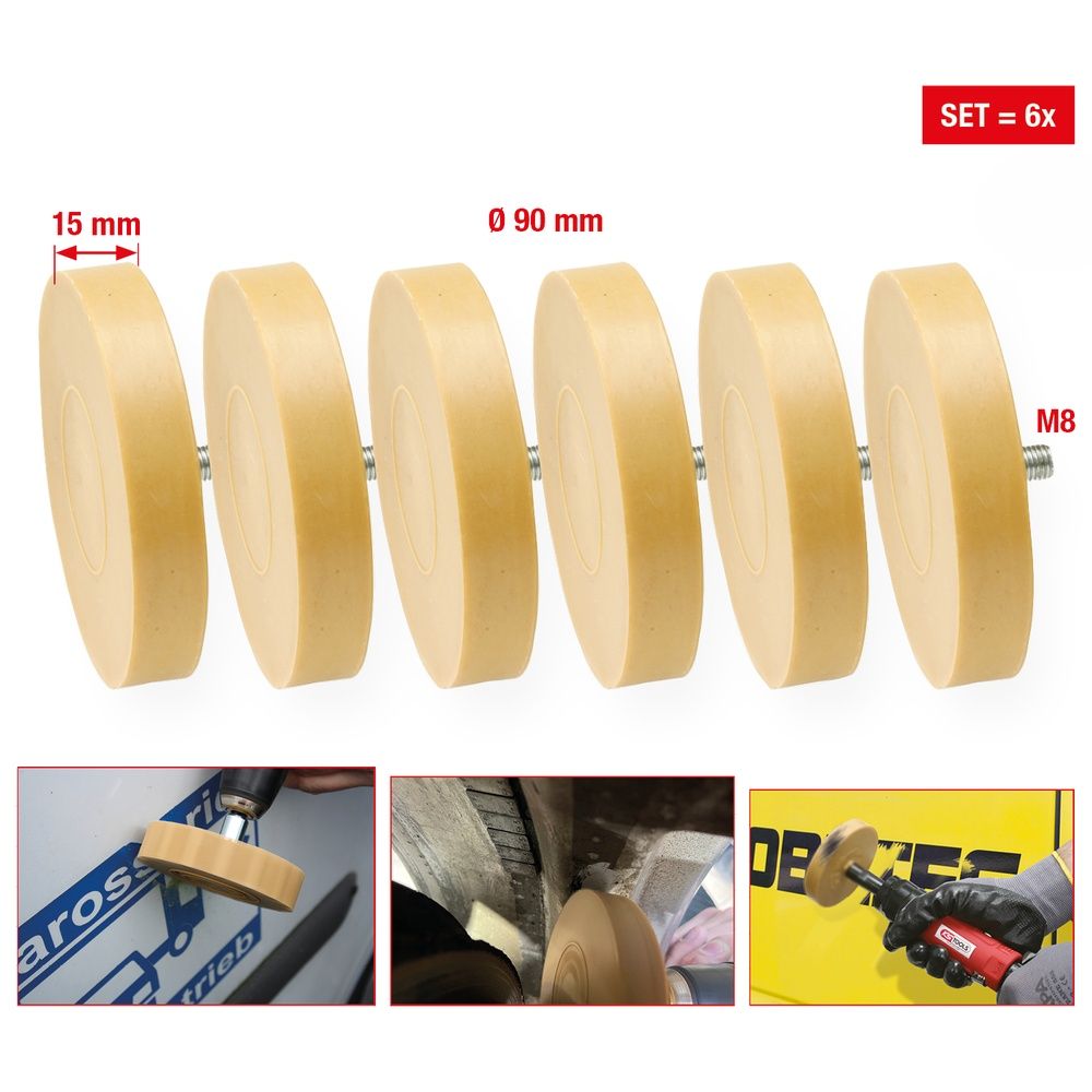 KS TOOLS Polierpad Lammfell, Bild 6