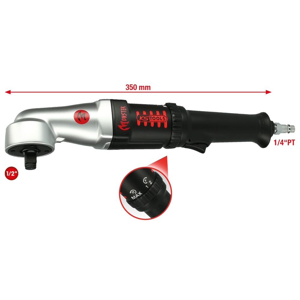 1/2" MONSTER Hochleistungs-Druckluft-Winkel-Schlagschrauber 271 Nm