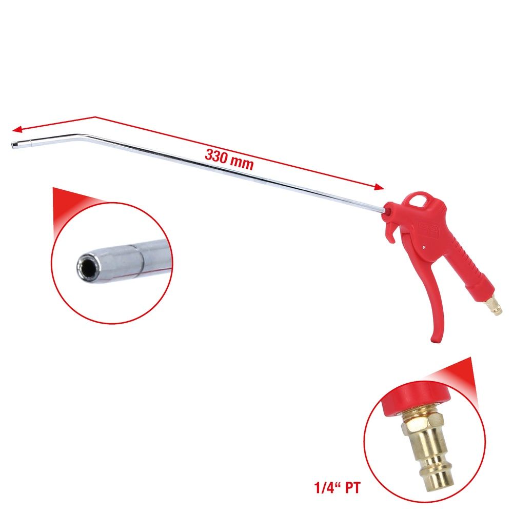 Universal-Druckluft-Ausblaspistole