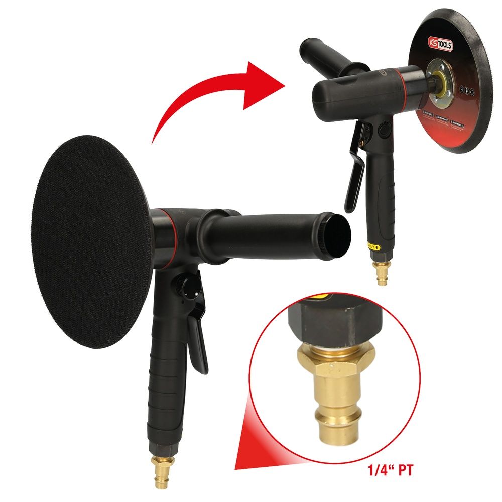 1/4" Druckluft-Polierer