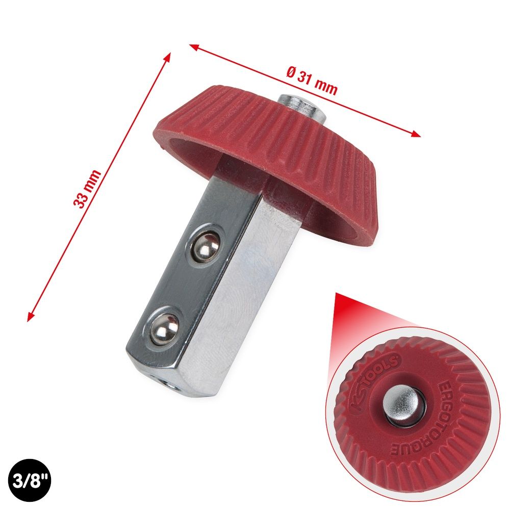1/2" Drehknopf-Umsteckvierkant, Bild 9
