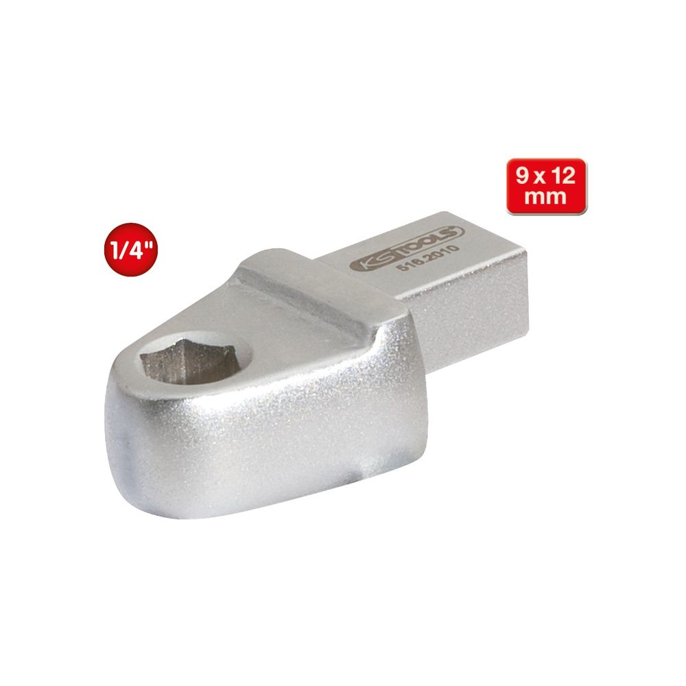 9x12mm Einsteck-Bithalter für Bits 1/4"