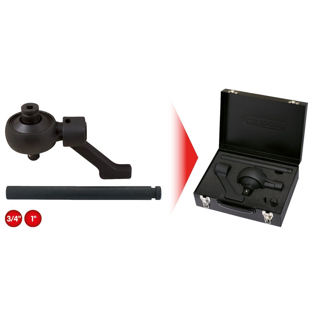 3/4" Universal Drehmoment-Vervielfältiger 2700Nm