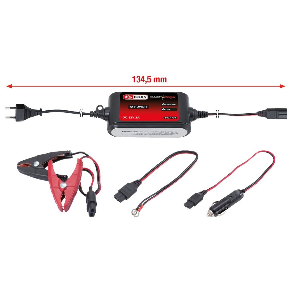 SMARTcharger Schnellkontaktkabel mit Krokodilpolklemmen, Bild 3