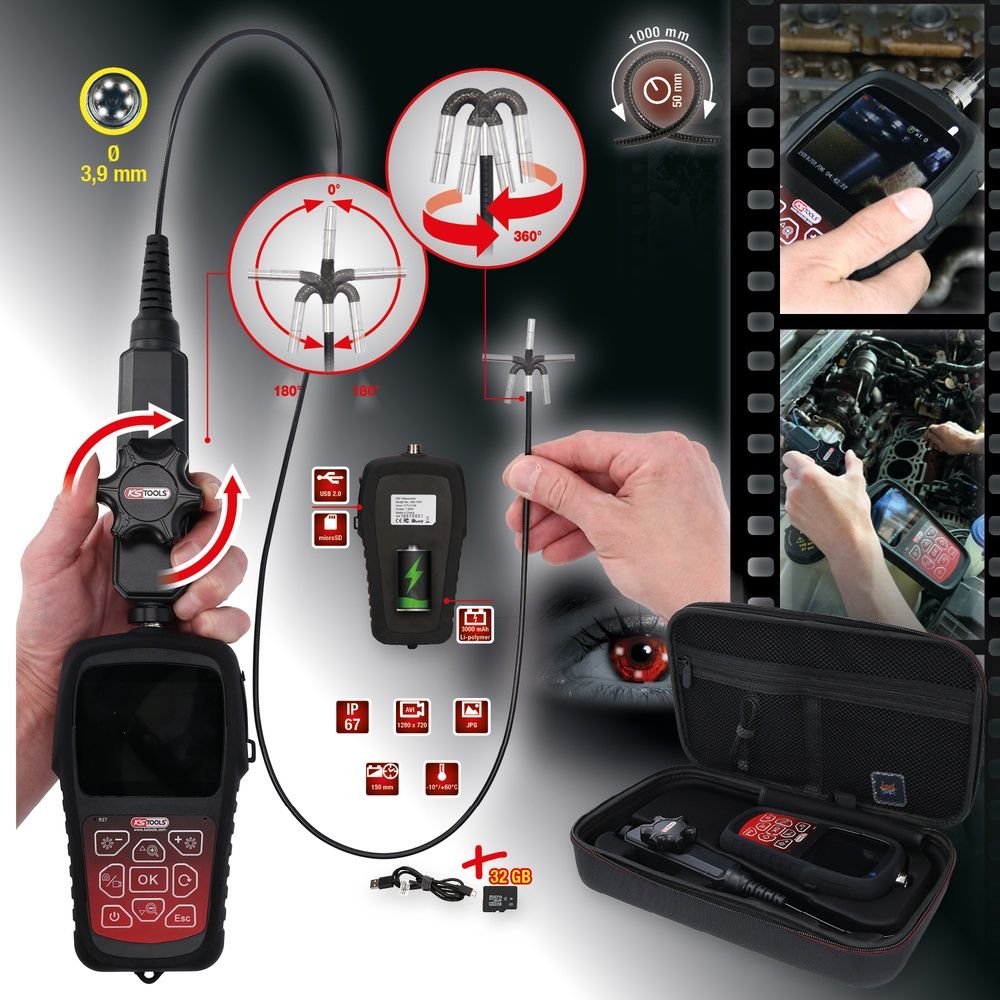KS TOOLS HD-Videoskop-Satz