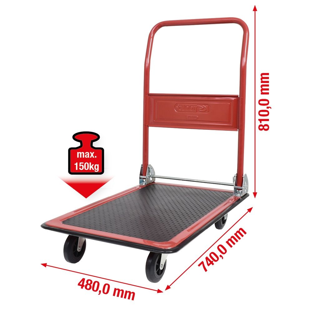 Plattformwagen für Lager und Werkstatt 150kg