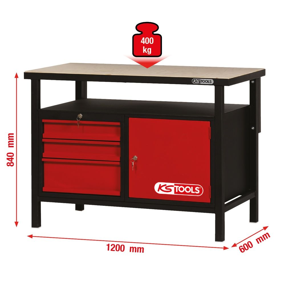 KS TOOLS Werkbank