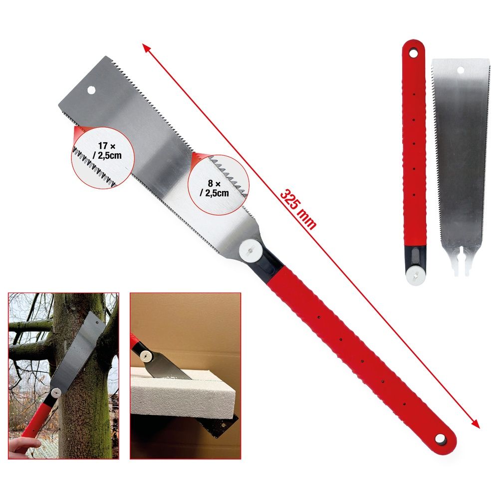Japan-Zugsäge doppelverzahnt