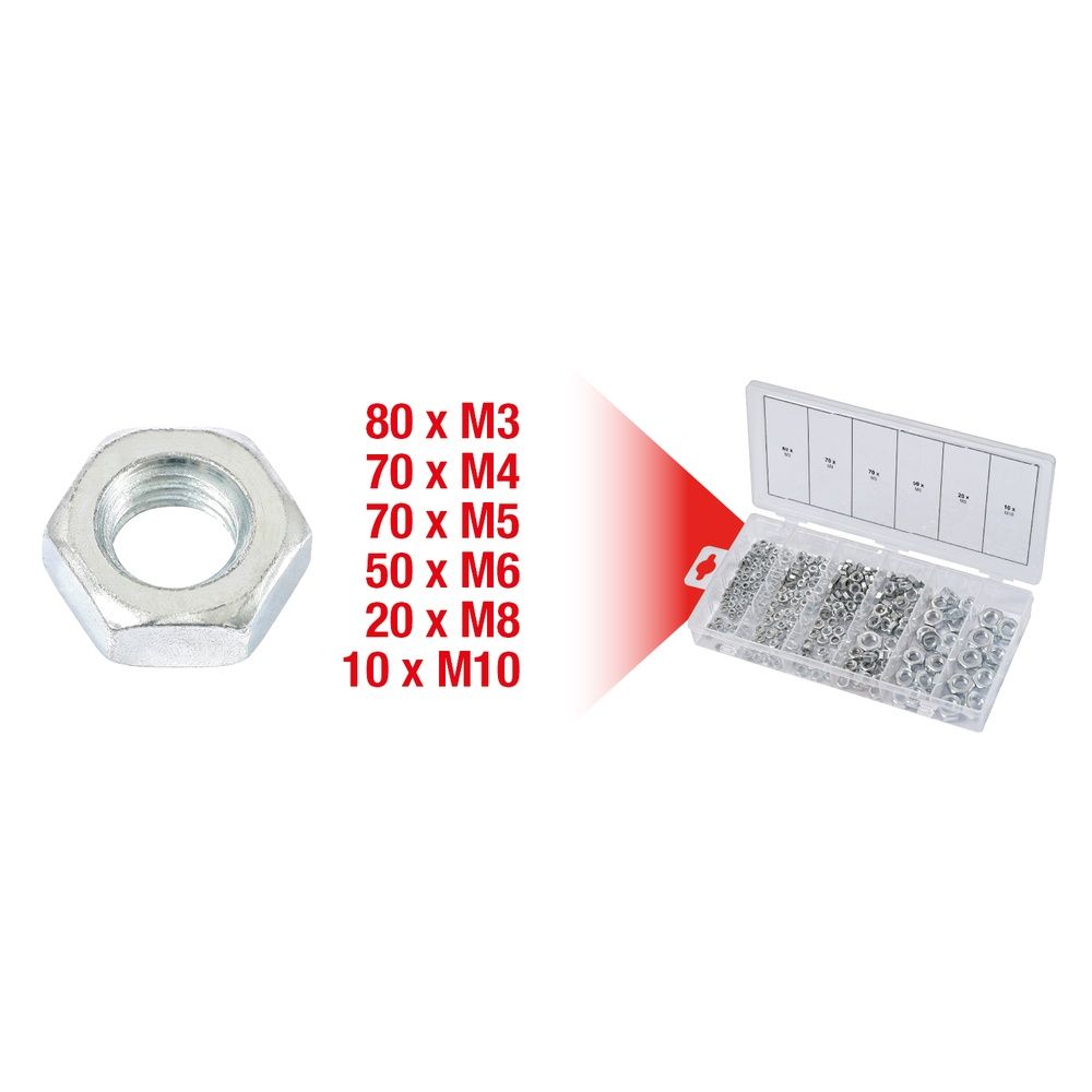 KS TOOLS Sortiment Schrauben/Muttern/Unterlegscheiben, Bild 5