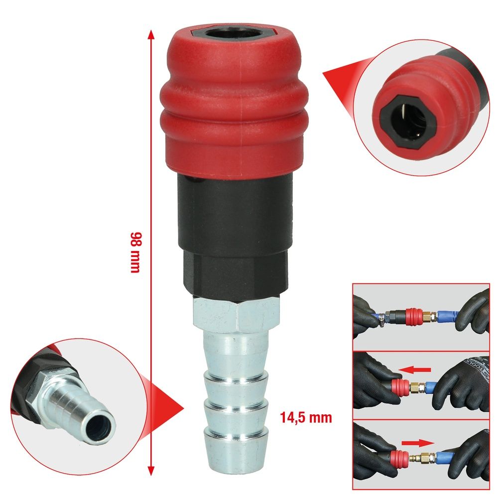 2 Stufen-Druckluft-Sicherheitskupplung, Bild 10