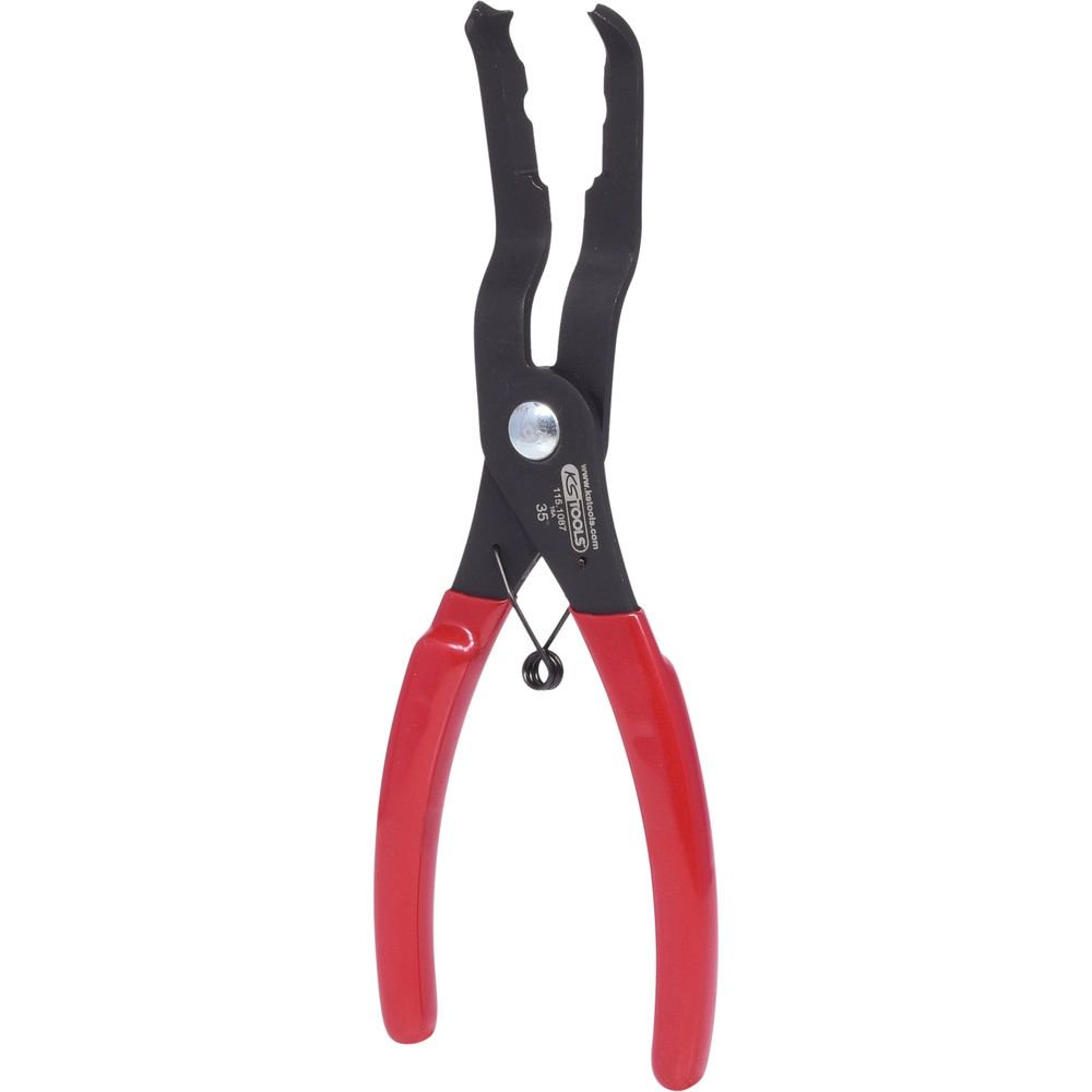 Trim-Clip-Zange, Zangenende 35°, 190mm