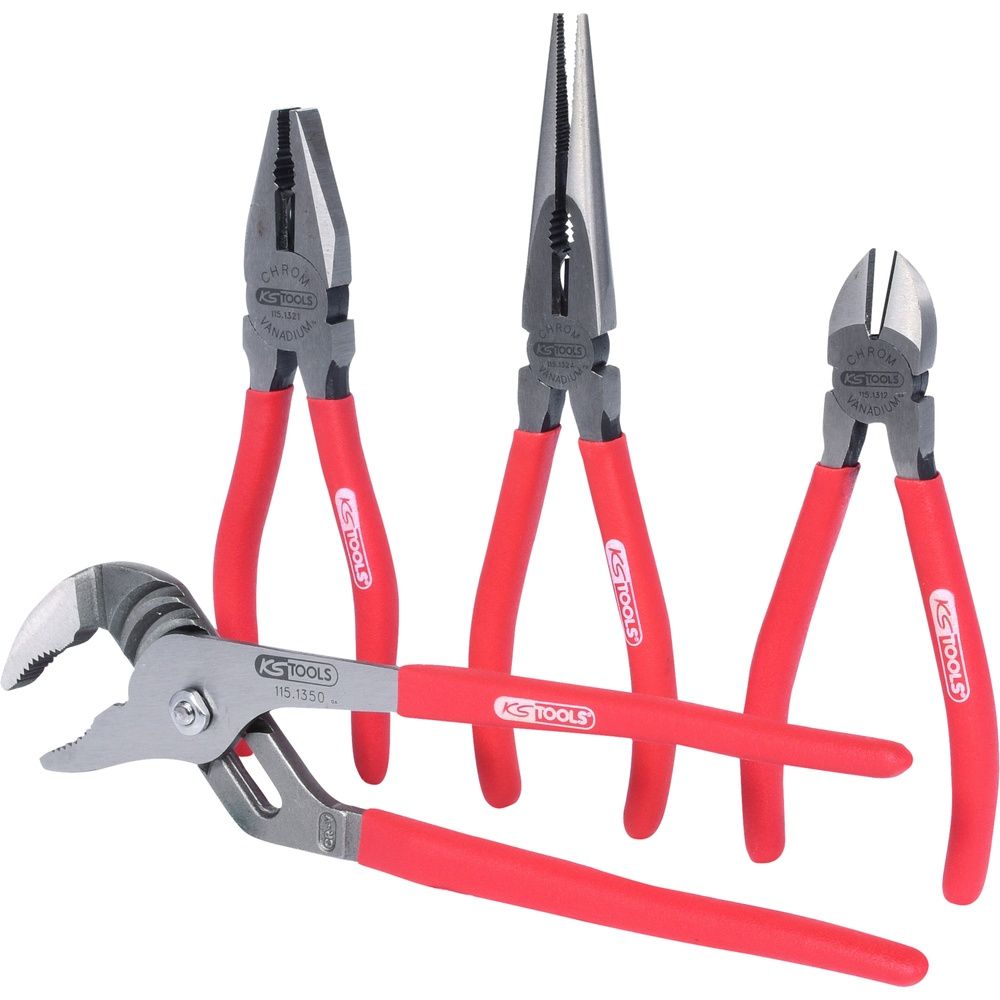 KS TOOLS Zangen-Satz 4-tlg