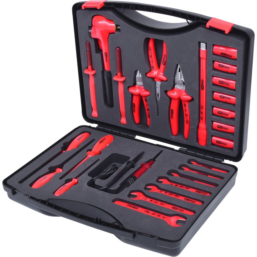 KS TOOLS Werkzeugsatz isoliert VDE IEC 60900 14-, 20- oder 26-tlg