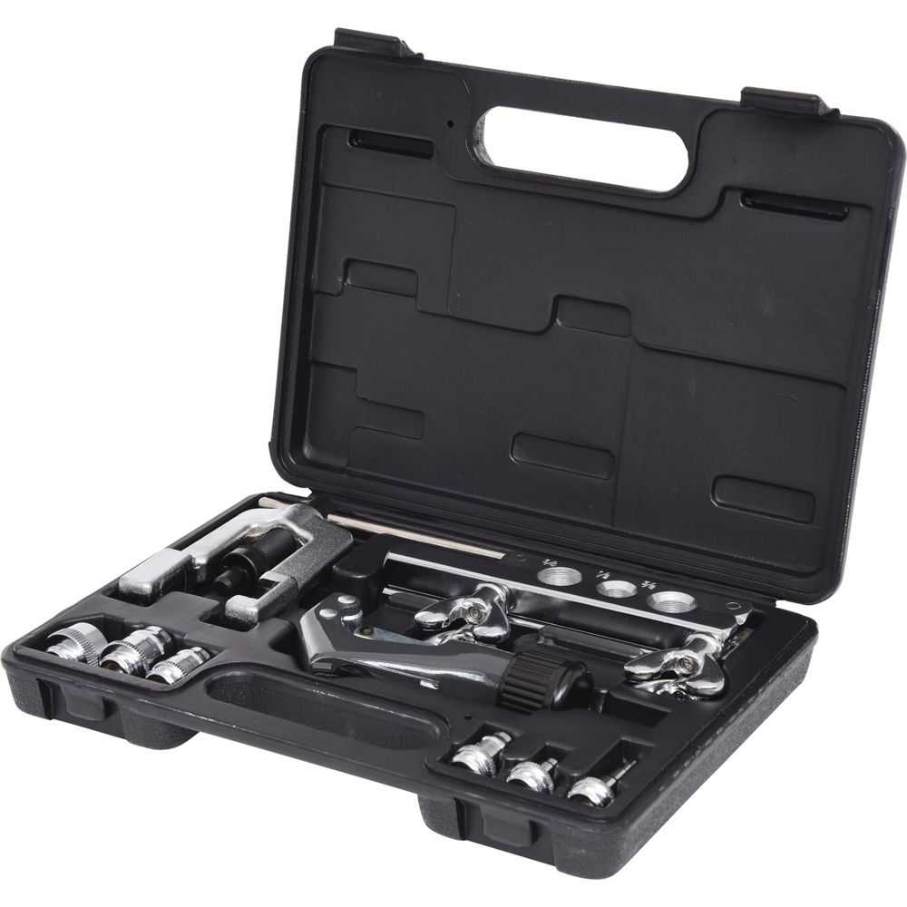 Klima-Kälte-Bördel- und Muffen-Satz 1/8"-3/4" 10-tlg, Bild 2