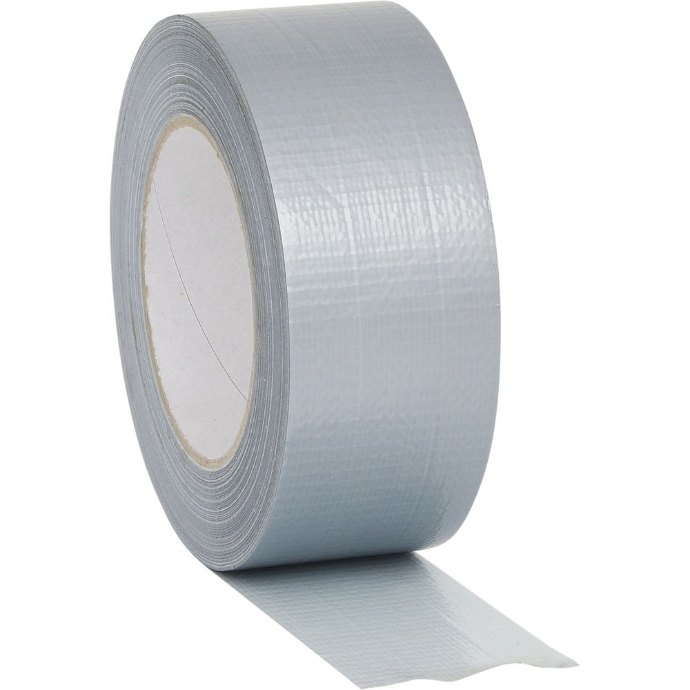 Gewebeklebeband silber 50 mm x 50 m