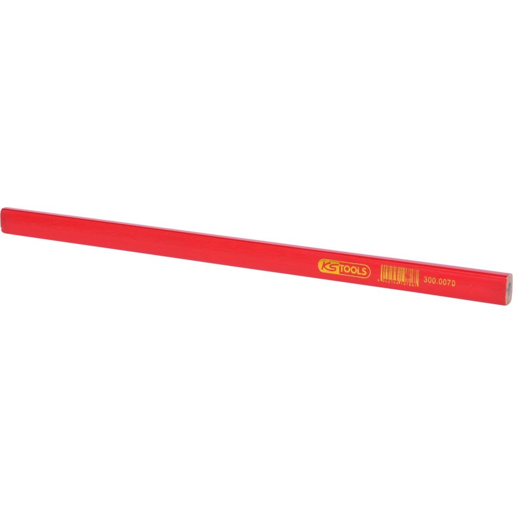 Zimmermanns-Bleistift rot HB